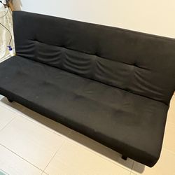 IKEA Futon (Balkarp Sleeper Sofa Black)