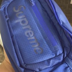 Supreme Royal Blue Sling Bag 