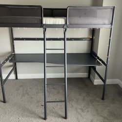 IKEA Tuffing Loft Bed With desk