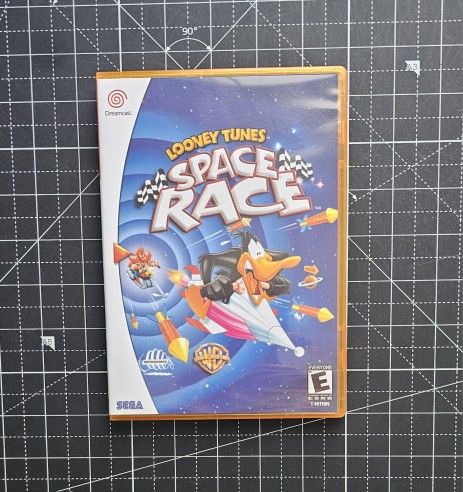 Dreamcast Looney Tunes Space Race Custom Case - NO GAME