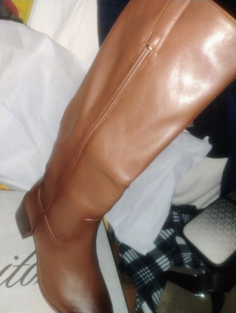 Itozer Brown Leather Boots