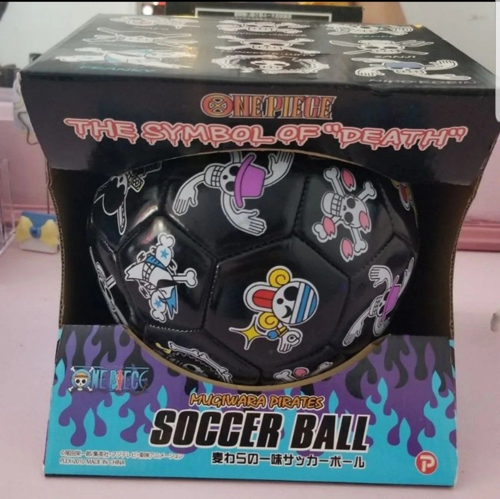 One piece anime soccer ball