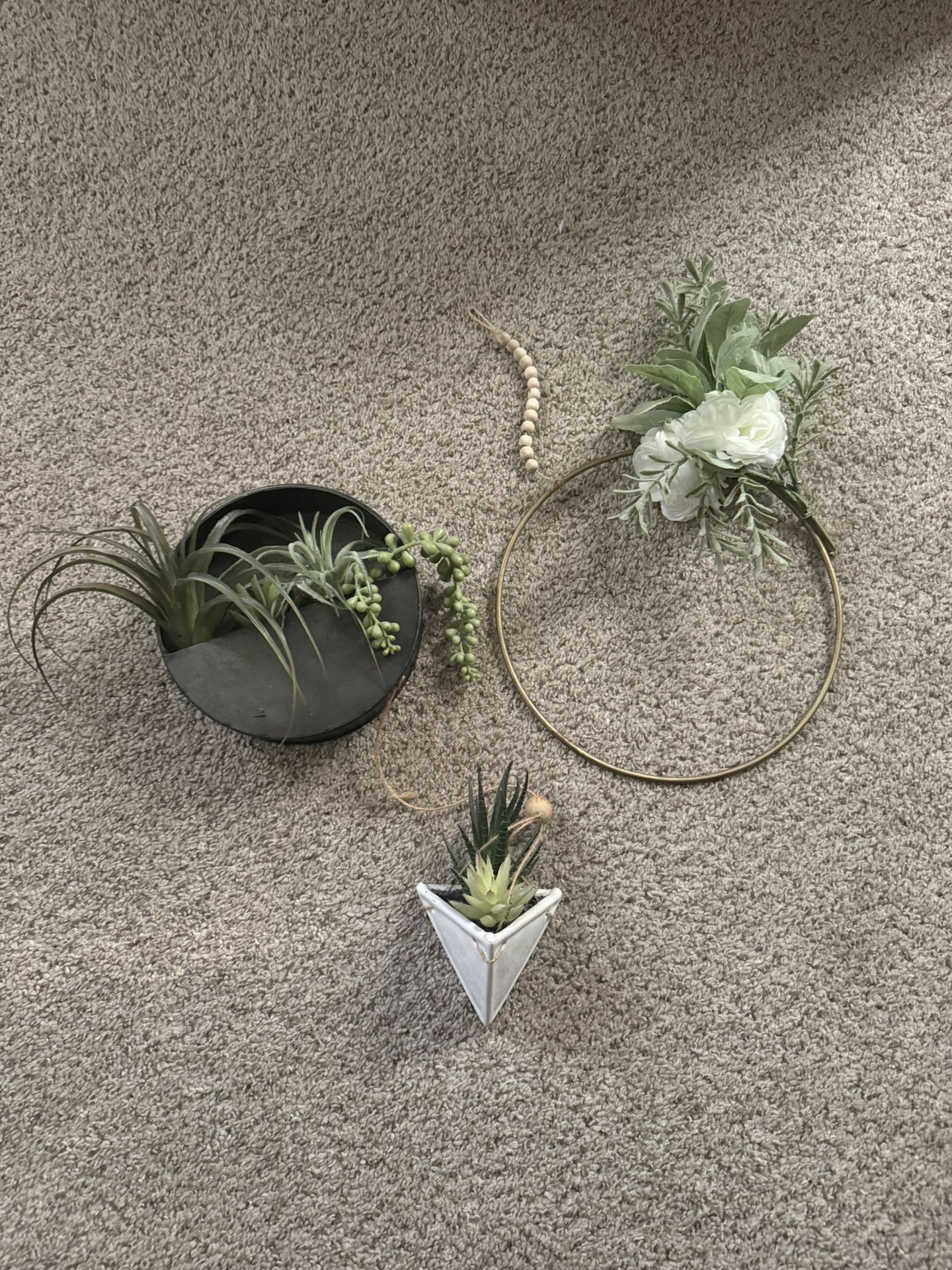 Artificial Plant Hanger Decor