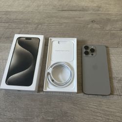 iPhone 15 Pro Max 256GB Natural Titanium 