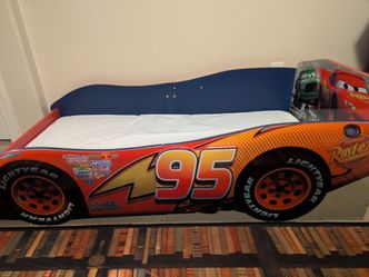 Lightening McQueen Toddler Bed