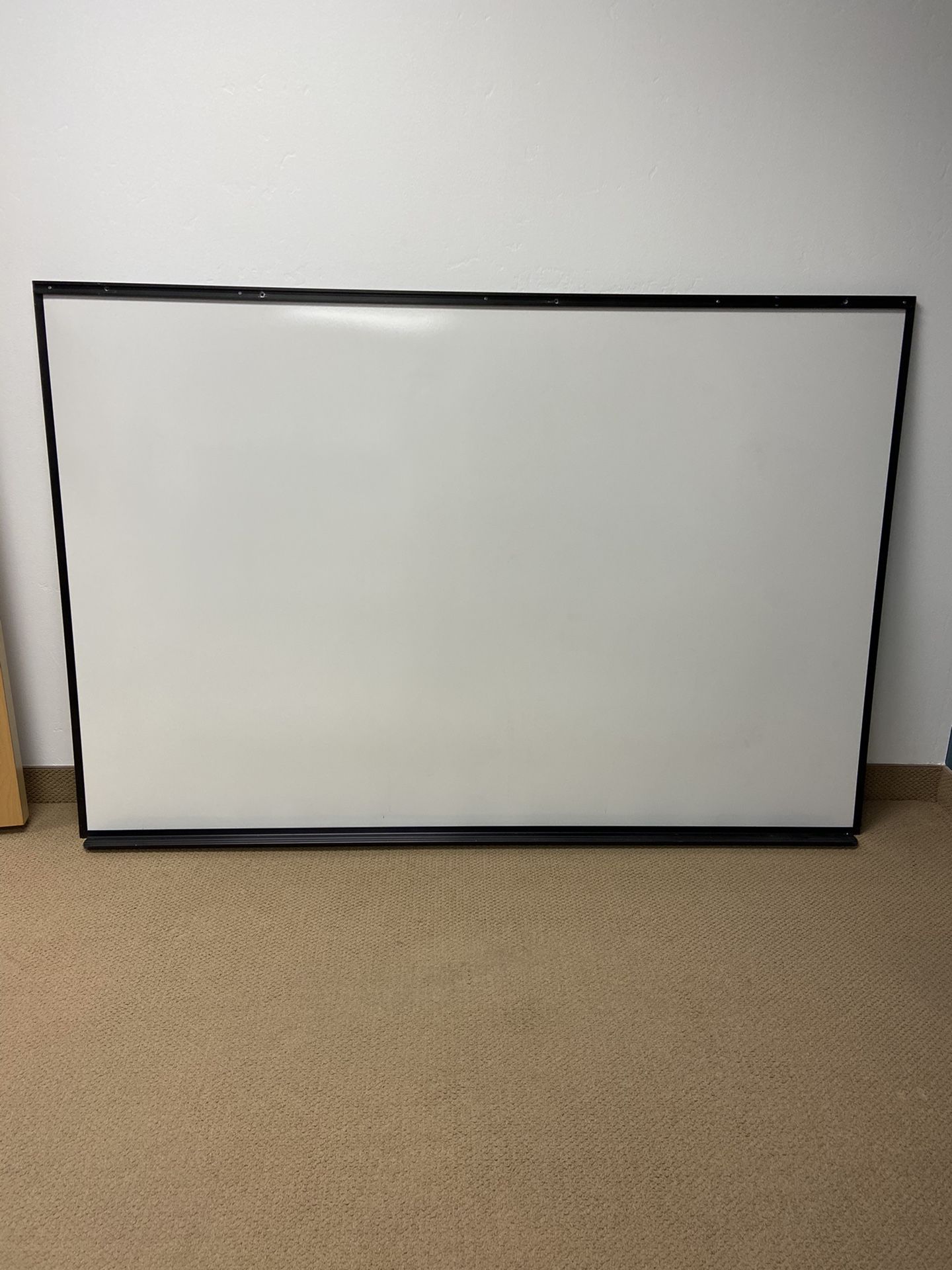 Magnetic WhiteBoard 6x4 ft Steel Surface - Aluminum Frame