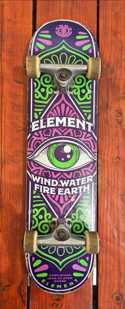 Element Wind Water Fire Earth Complete Skateboard