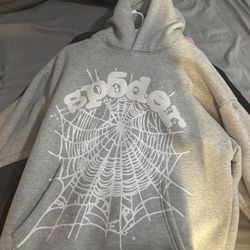 Grey Spider Hoodie, 