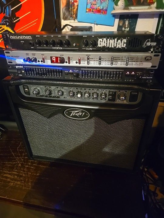 The Peavey Dual DeltaFex And Eq Effect Processor 80s