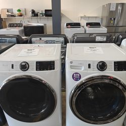GE front load washer and dryer