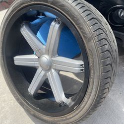 4 Tires W Rims