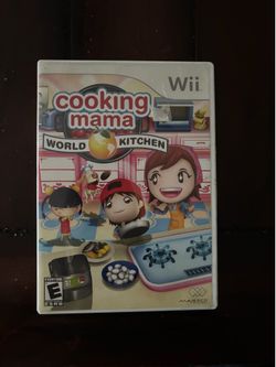 Wii, cooking mama world kitchen game