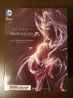 New No. 2 Wonder Woman DC Comics Variant Play Arts Kai Action Figure Square Enix