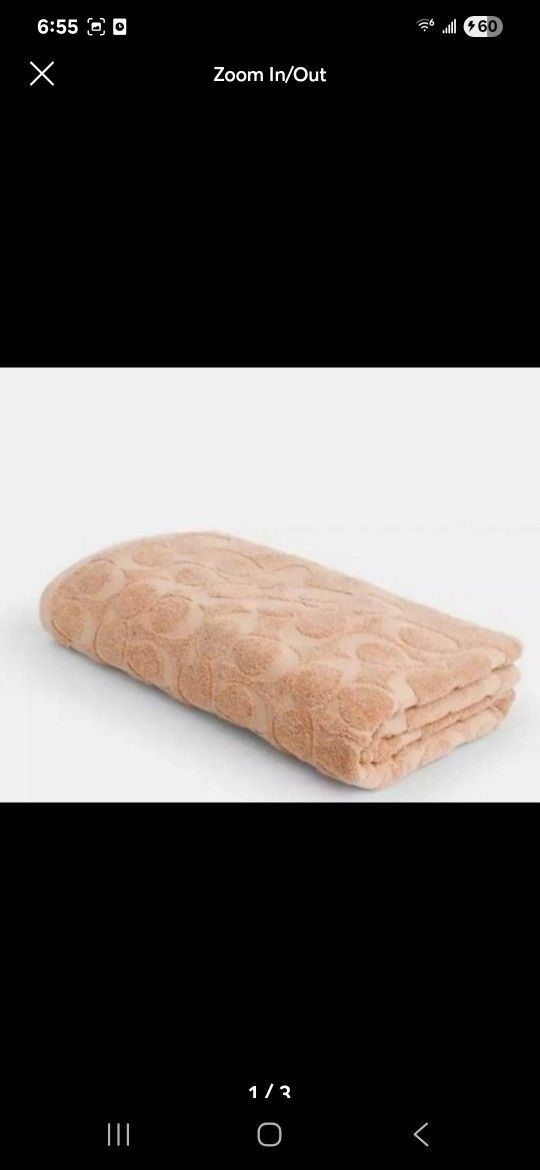 Coach Towel