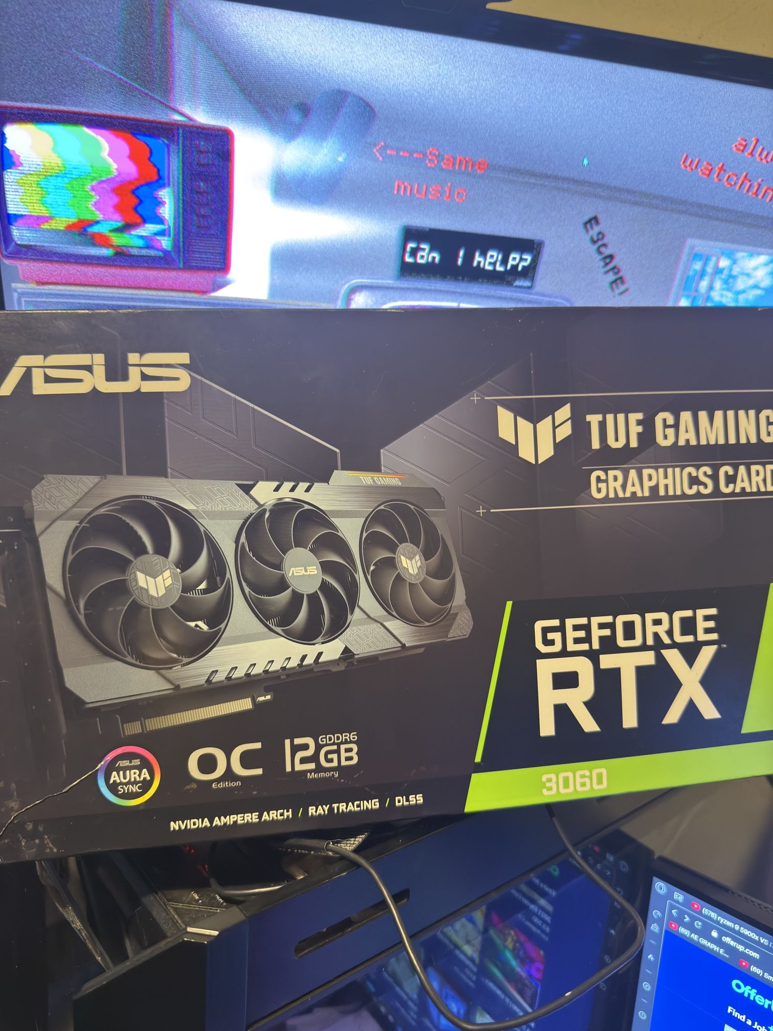 ASUS Tuf Rtx 3060 OC 12gb (Overclocked Edition)