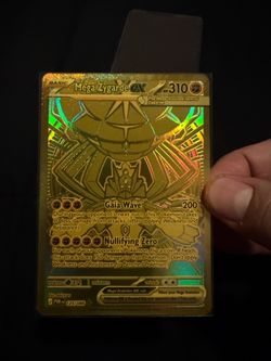 JUST PULLED Mega Zygarde Ex  Gold - Pokemon