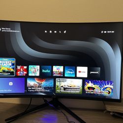 31” Acer  Curved Monitor  4K  165hz Refresh Rate 