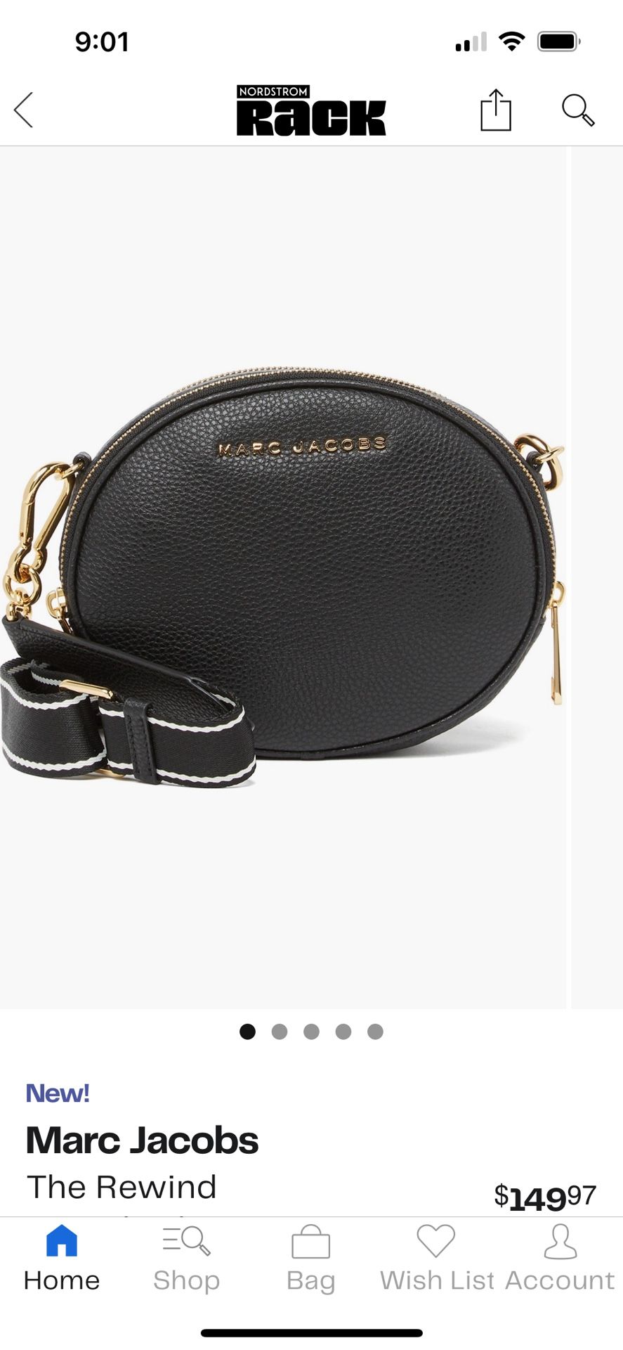 Marc Jacobs Cross Body Bag