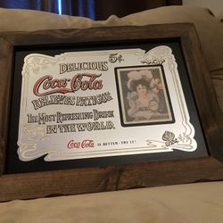 Vintage Coca Cola Advertisement Sign 