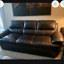 Genuine Leather Sofa