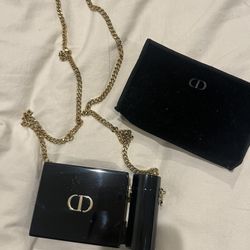 Dior Minaudiere Clutch/ Lipstick Case 