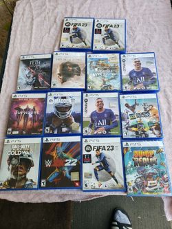 $30! Per Game. 4 games for $100! $25! Per Game once you spend $100! Or more. Playstation 5 PS5 Brand new Conditions Games all works