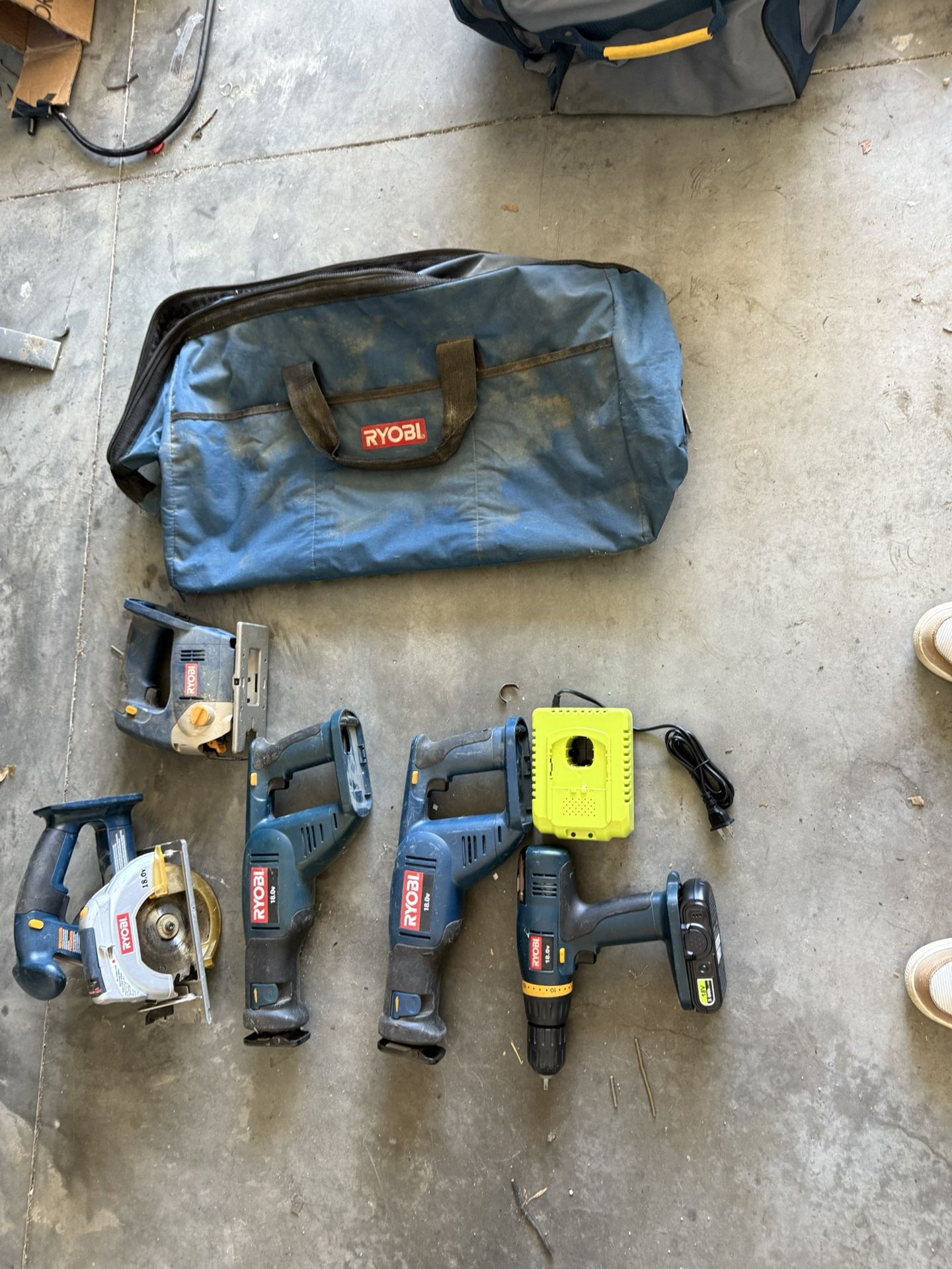 5pc Ryobi Power Tool