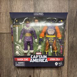 Marvel Legends Series Baron Zemo & Arnim Zola Captain America 2 Pack