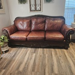 Ashley  Living room set genuine leather 