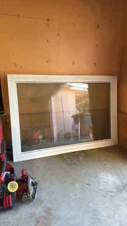 $40 Vinyl window Picture frame fixed window retrofit vinyl