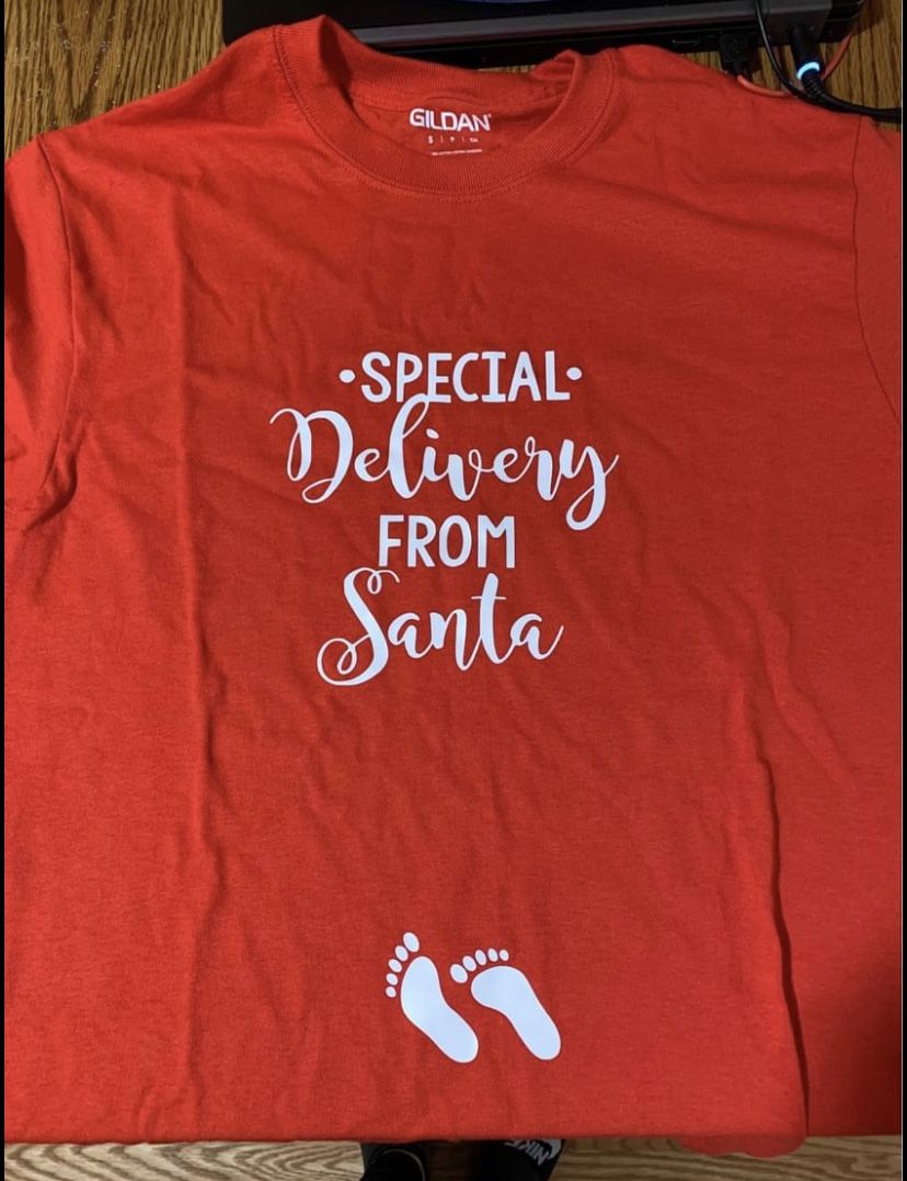 Pregnancy announcement shirt