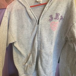 Light Grey vintage Zip Up