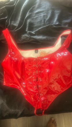 Red Corset Top