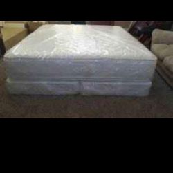 King size new thick pillow top bed can deliver 
