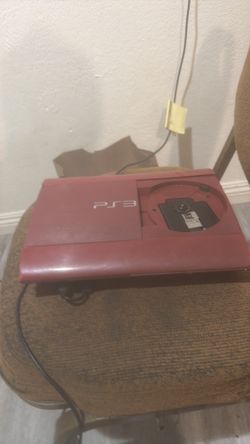 PS3 RED SLIM