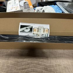 24” Linear Shower Drain Black