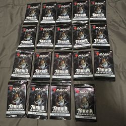 19 Packs Of Magic: The Gathering Tarkir Dragonstorm Play Boosters New And Sealed