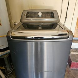 KENMORE STAINLESS STEEL WASHER XL CAPACITY 5.3 CU GOOD CONDITION HEAVY DUTY DELIVERY AVAILABLE FOR EXTRA FEE WE DO REPAIRS 