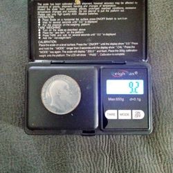 Rare 1906 Error Silverplate Edwards Viione Penny