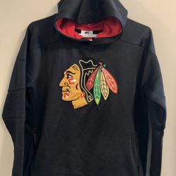 Chicago Blackhawks Hooded Sweatshirt- Size 14/16 Youth