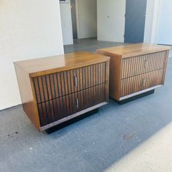 Mid century nightstands by Bassett