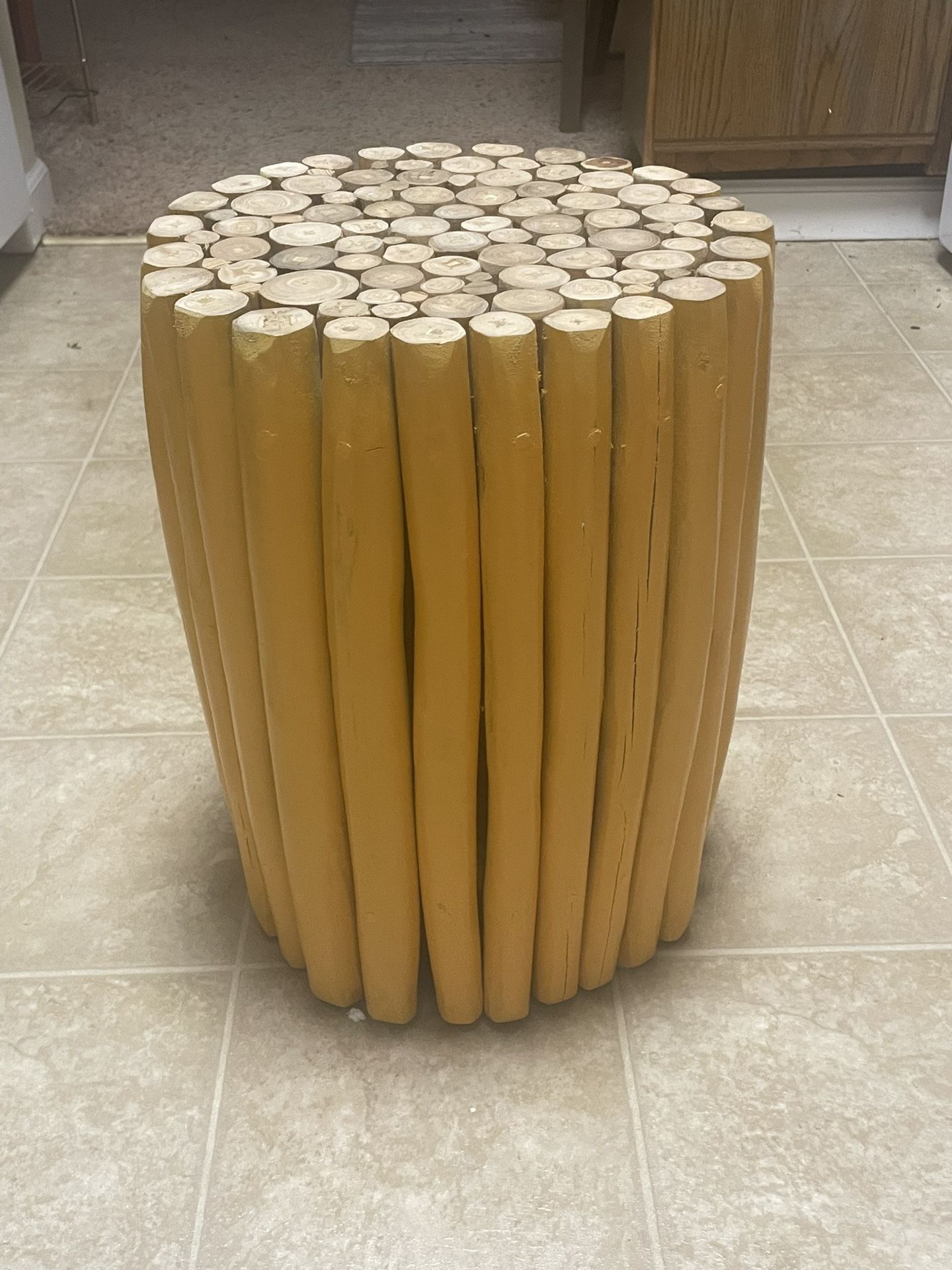 Wood End-Table
