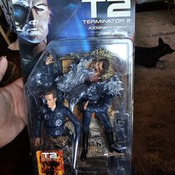 McFarlane Toys Movie Maniacs 4 Terminator 2 Judgment Day T-1000 Action Figure 