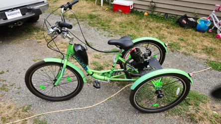26" Mooncool Tricycle w/ 100cc Pexmore motor