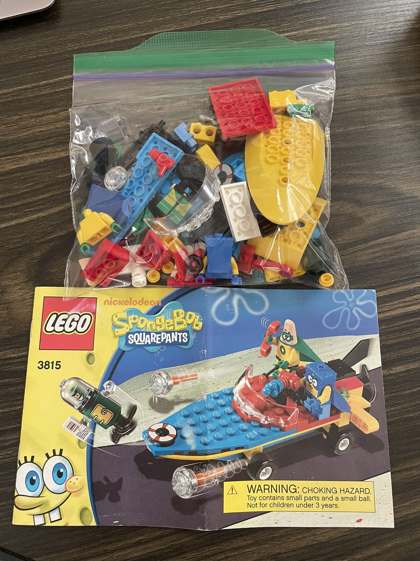 Lego SpongeBob SquarePants Heroic Heroes of the Deep (3815): 100% Complete
