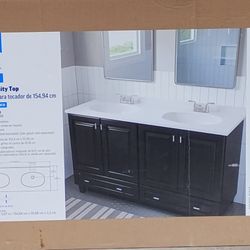 61 Inch Vanity Top