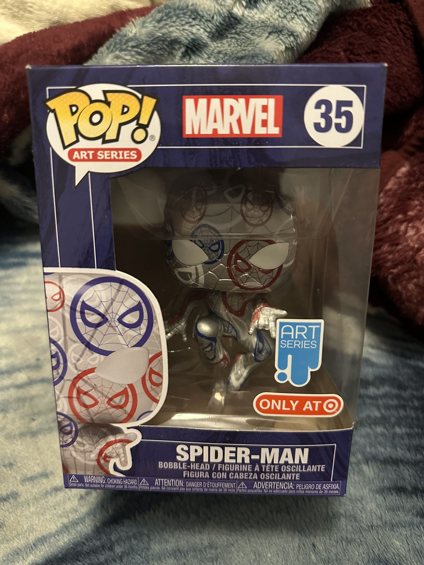 Spider Man Funko Pop Art Series