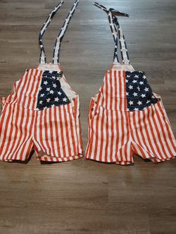 Forth of July overall size  M