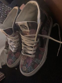 Floral vans