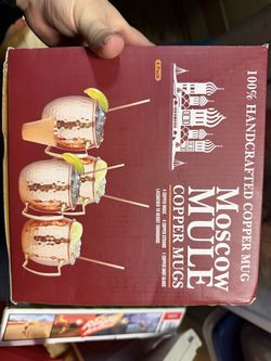 Moscow mule mug set